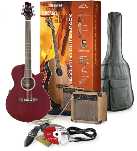 Ukon ene produkty Stagg SW206 TR P3 sada elektroakusticke kytary Kytary klasicke akusticke elektricke baskytary Kytary shop.cz