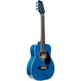 Stagg SA20D 1/2 BLUE, akustická 1/2 kytara, modrá