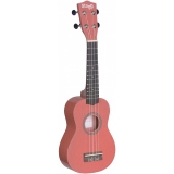 Sopránové ukulele s pouzdrem, růžové