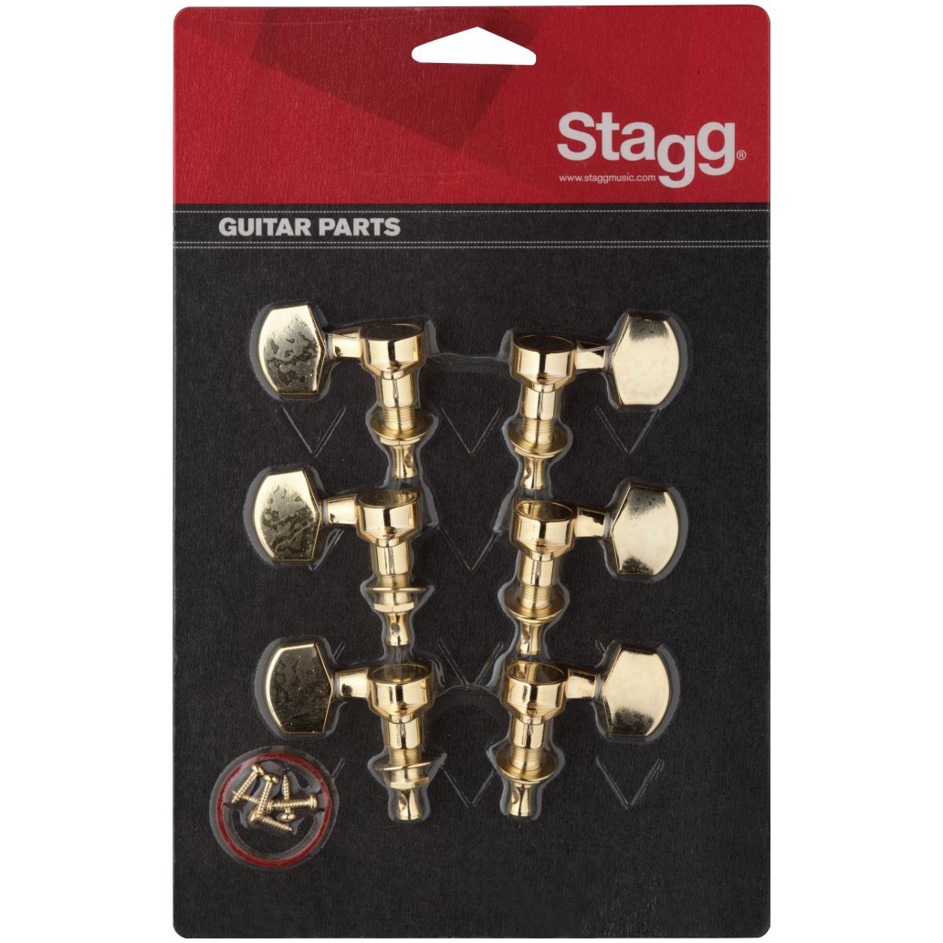 Stagg KG371GD, ladící mechanika pro kytaru, zlatá