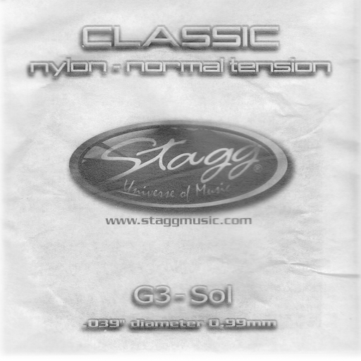 Stagg CLH-G3N, struna "G", vysoké pnutí