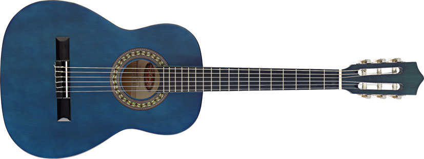 Stagg C530 BL, klasická kytara 3/4, modrá