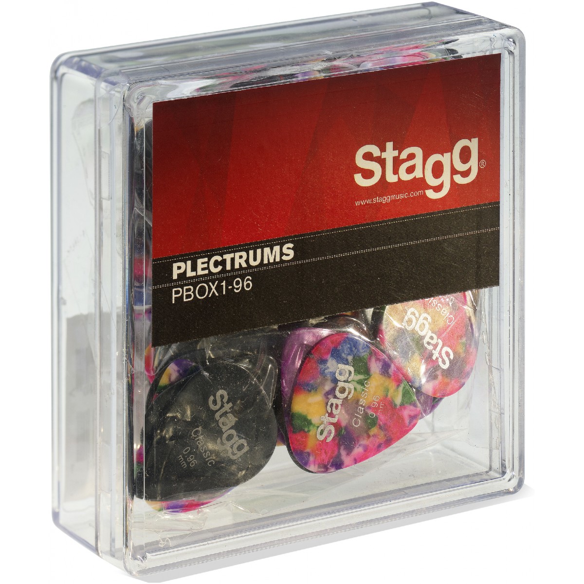 Stagg PBOX1-96, krabice trsátek 100ks, 0.96mm