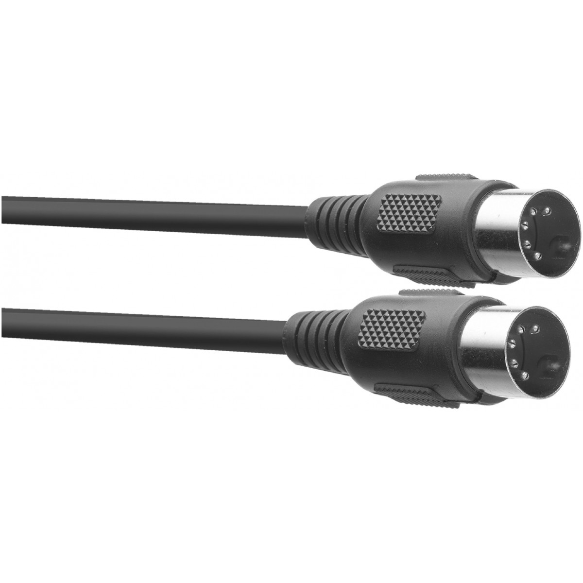 MIDI kabel, DIN zástrčka/DIN zástrčka, 2 m