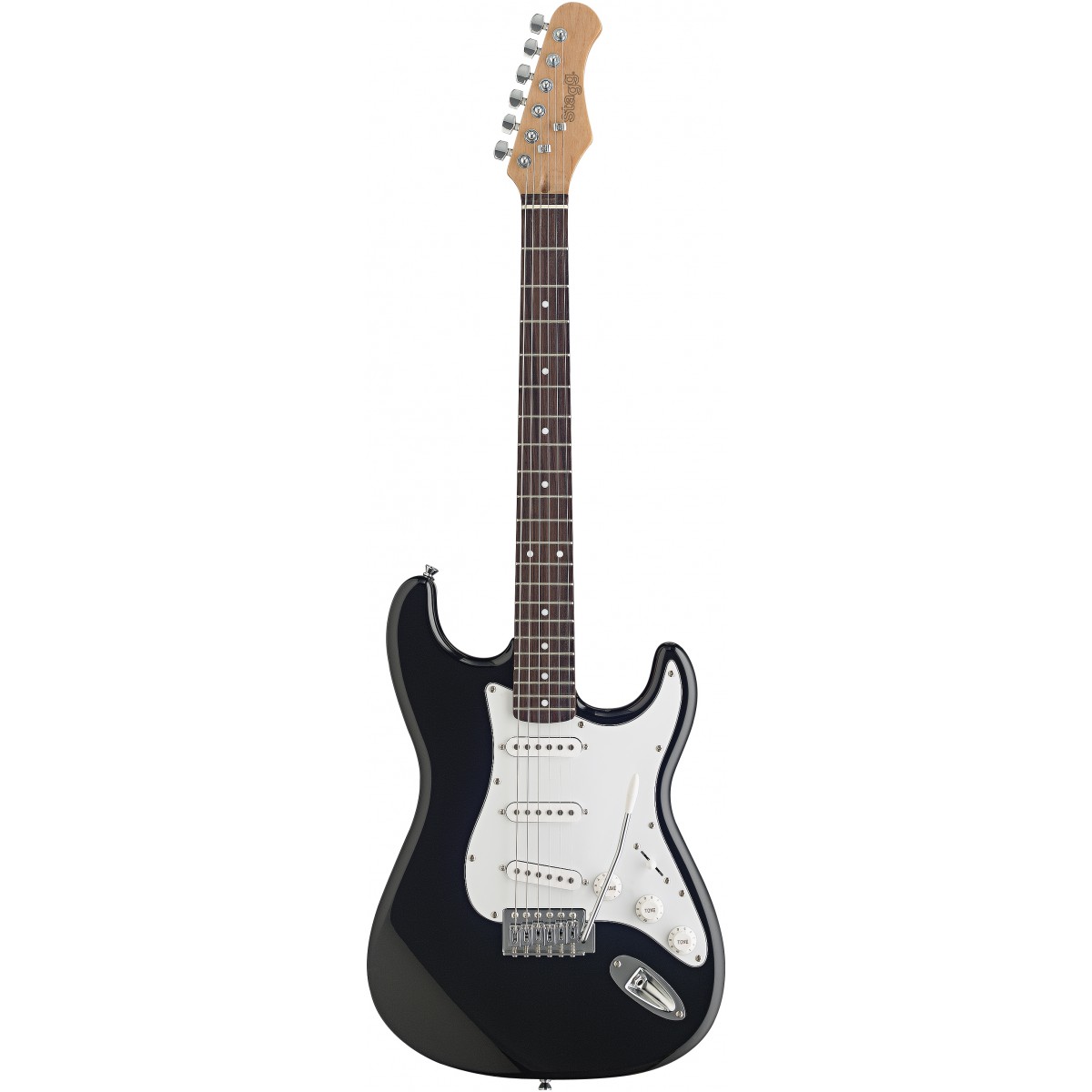 Stagg S250-BK, kytara elektrická, černá