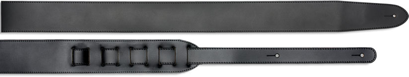 Kožený kytarový pás, šíře 6cm,  93 - 165 cm