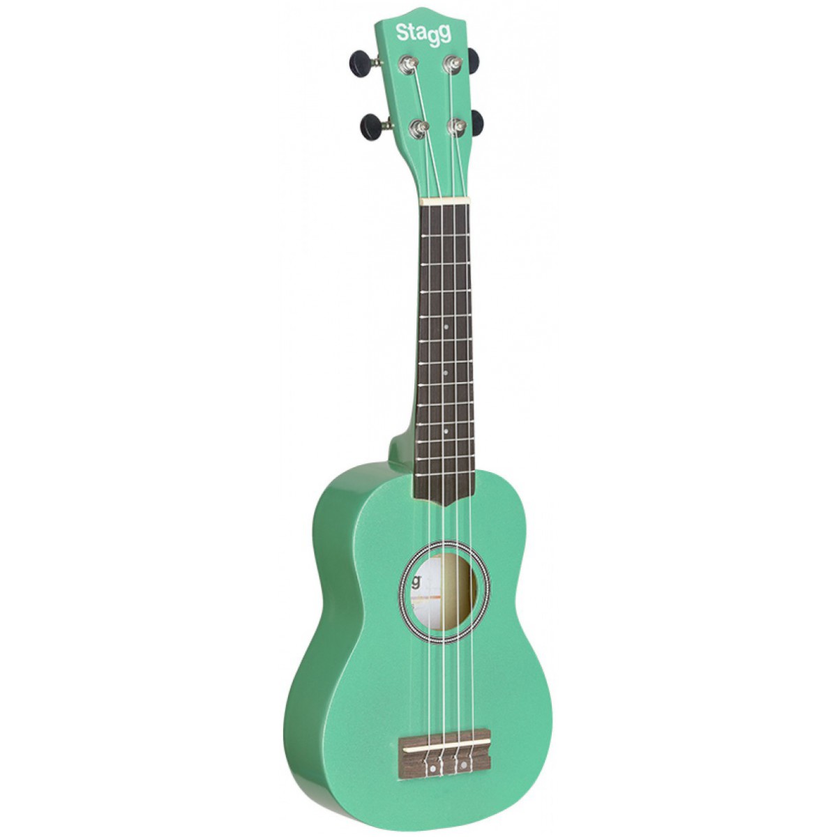 Fotografie Stagg US GRASS, sopránové ukulele, zelené