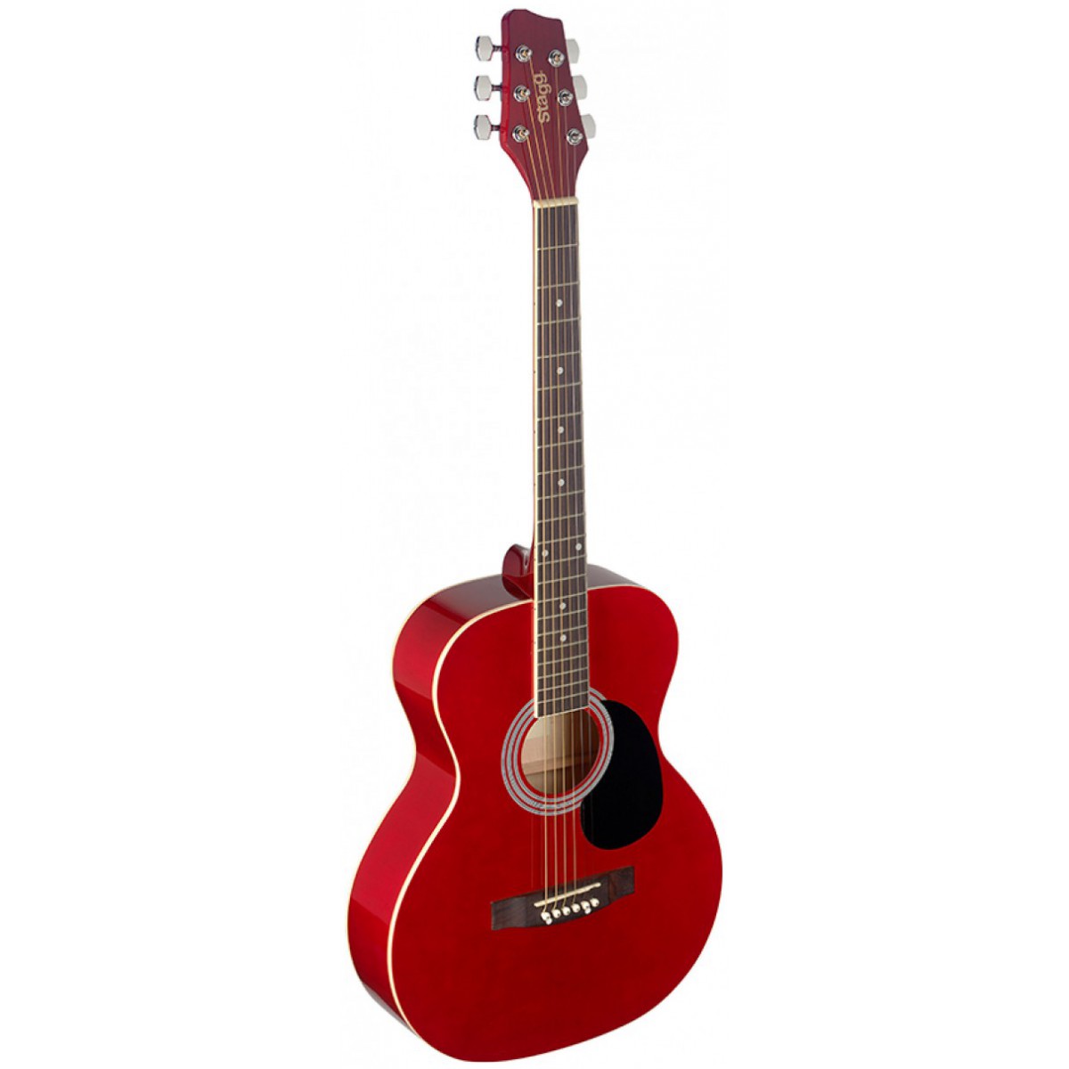 Stagg SA20A RED, akustická kytara