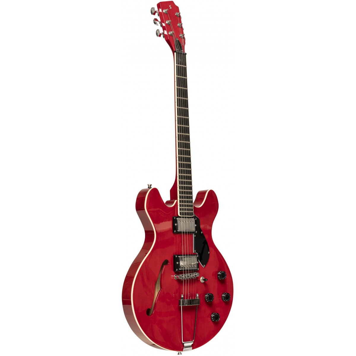 Fotografie Stagg SVY 533 TCH, elektrická kytara, cherry
