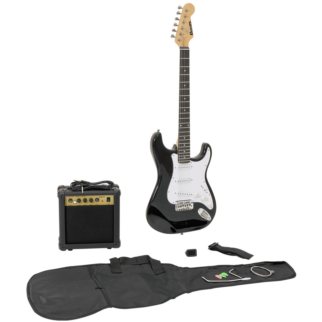 Dimavery EGS-1, elektrická kytara set, sunburst