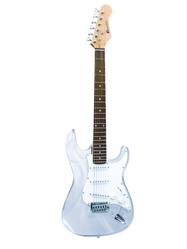 Dimavery elektrická kytara ST-503 , akryl