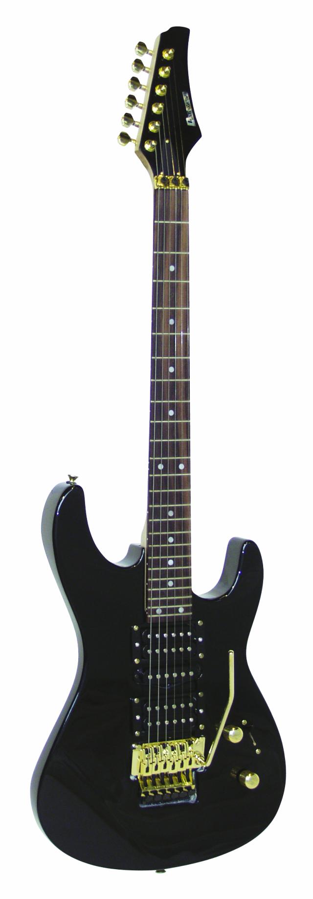 Dimavery FR-321 E-Gitarre, černý