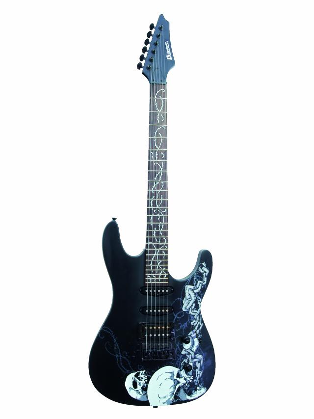 Dimavery elektrická kytara FR-530 , S&C,matt schw.