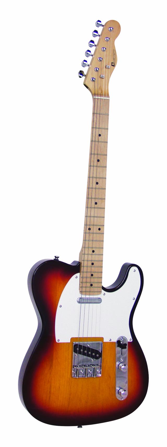 Dimavery elektrická kytara TL-201 , sunburst