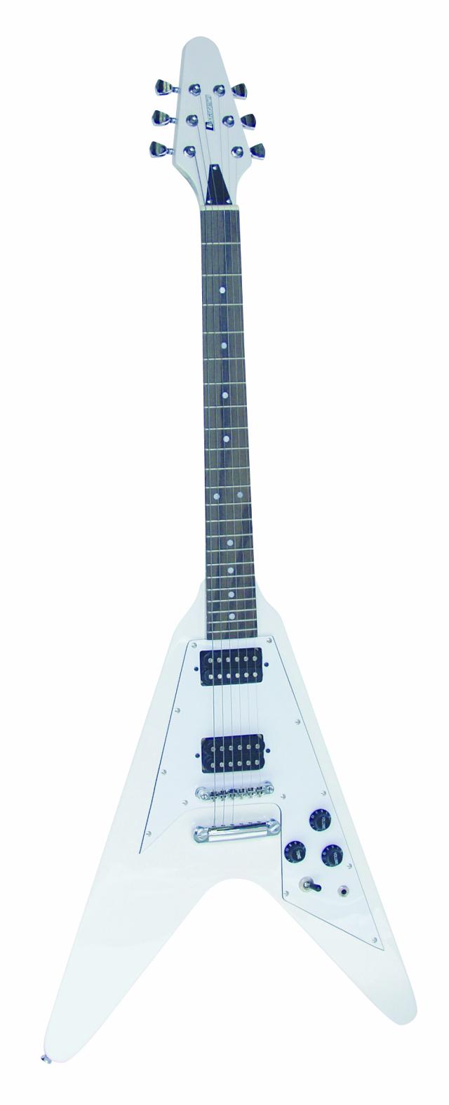 Dimavery FV-520 el. kytara, bílá