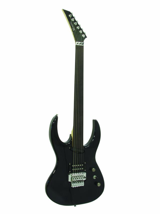 Dimavery elektrická kytara FL-520 , černá
