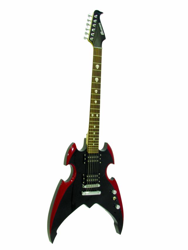 Dimavery elektrická kytara PS-522 elektrická kytara, Alien