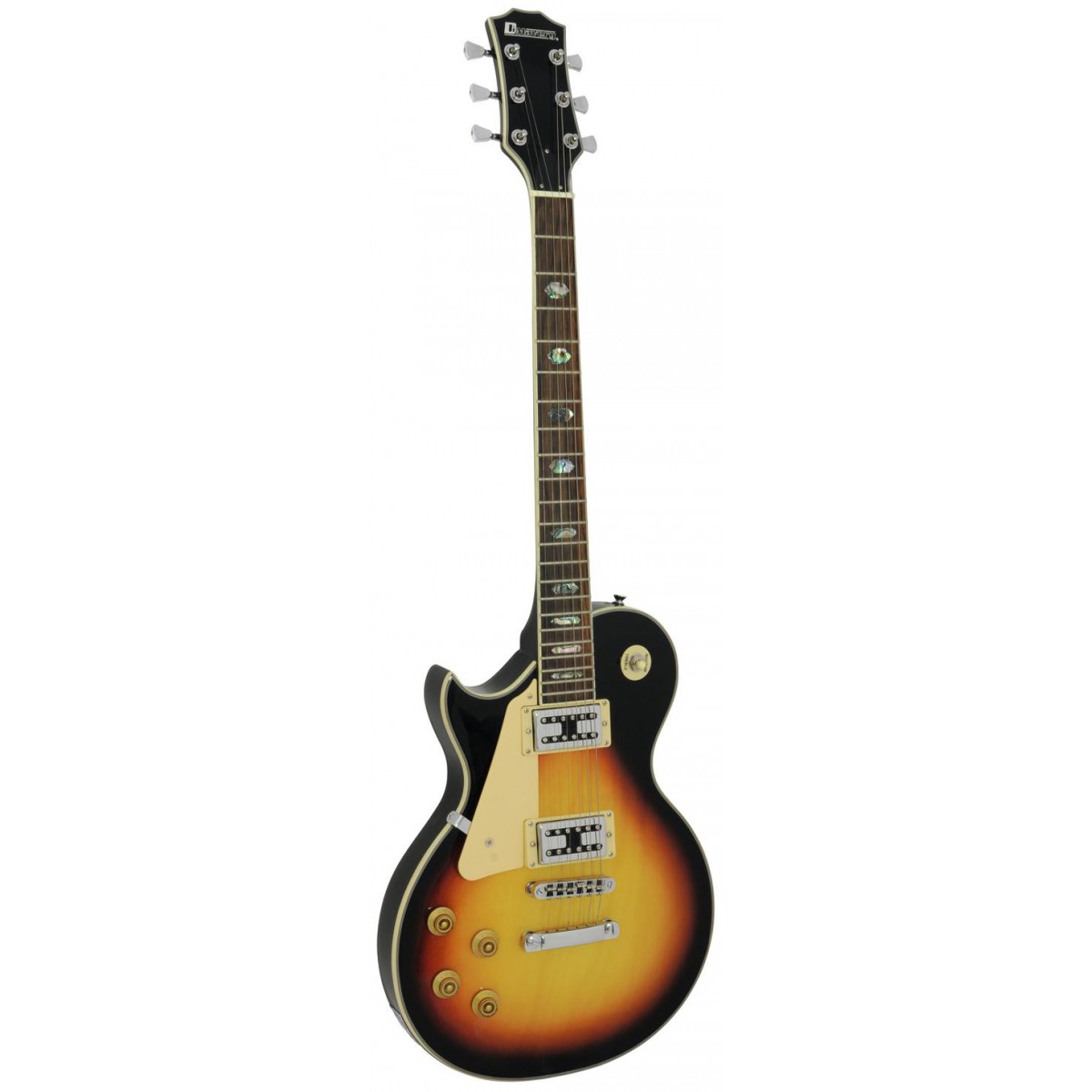 Dimavery elektrická kytara LP-700L elektrická kytara, sunburst, levoruká