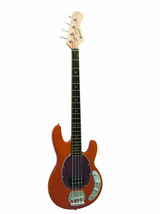 Dimavery MM-501 elektrická baskytara, amber