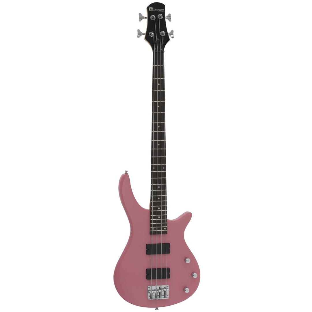 Dimavery SB-320 elektrická baskytara, pink