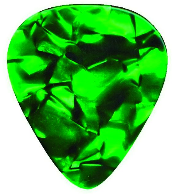 Dimavery trsátko 0,46mm, zelená perleť, 12ks v balení