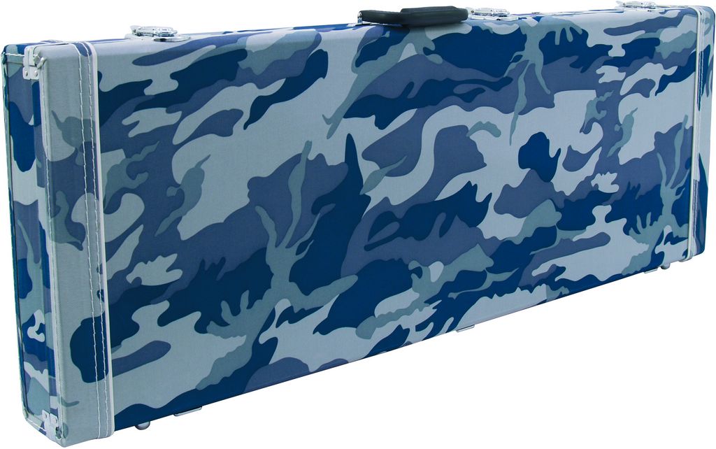 Dimavery Čtyřhranný kufr pro elektrickou kytaru camouflage