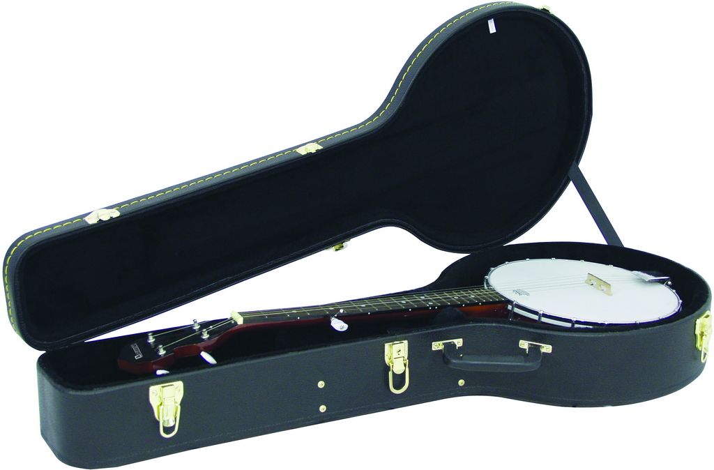 Dimavery tvarovaný kufr pro Banjo, 93 cm