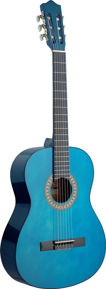 Stagg C542 TB, klasická kytara, modrá