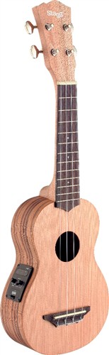 elektro-akustické sopránové ukulele