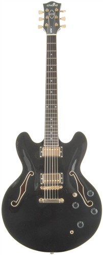 semi-solid electric guitar - black