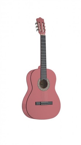 Klasická 1/2 kytara, růžová
