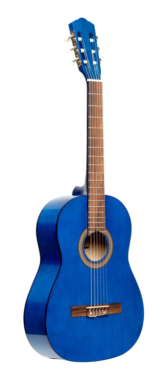 Stagg SCL50 1/2-BLUE, klasická kytara 1/2, modrá