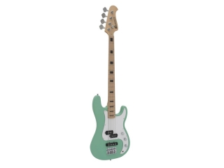 Dimavery PB-500, elektrická kytara, serfově zelená