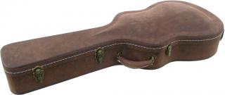 Dimavery tvarovaný kufr pro akustickou kytaru, angola