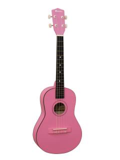 Dimavery UK-300, barytonové ukulele, růžové