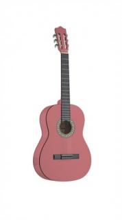 Stagg C510 PK, klasická kytara 1/2, růžová