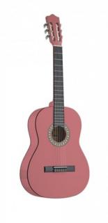 Stagg C530 PK, klasická kytara 3/4, růžová