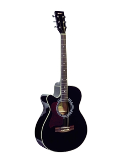 Dimavery JK-303L Cutaway kytara, černá