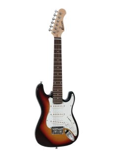 Dimavery J-350 E-Guitar ST, dětská elektrická kytara Junior 1/2, sunburst