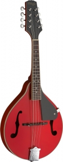 Stagg M20 RED, bluegrassová mandolína, červená