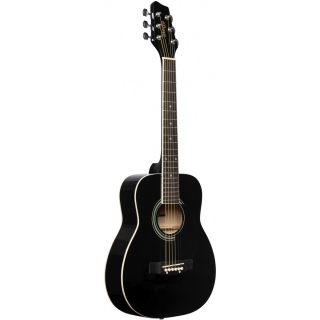 Stagg SA20D 1/2 BK, akustická 1/2 kytara, černá