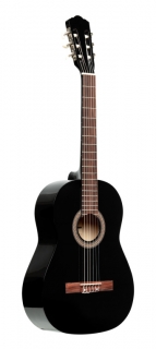Stagg SCL50-BLK, klasická kytara 4/4, černá