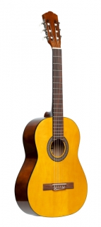 Stagg SCL50 3/4N PACK, klasická kytara 3/4, přírodní s pouzdrem a ladičkou
