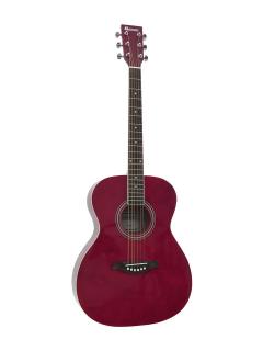 Dimavery AW-303 westernová kytara, červená