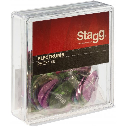 Stagg PBOX1-46, krabice trsátek 100 ks, 0,46 mm