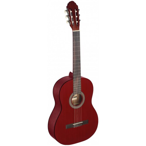 Stagg C440 M RED, klasická kytara 4/4, červená