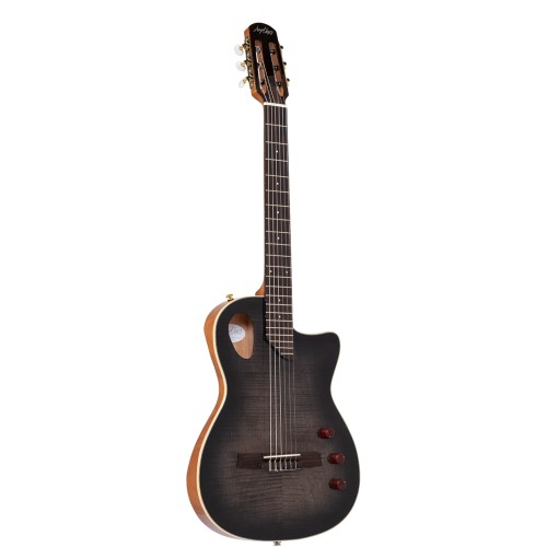 Angel Lopez SHERRY CE BK, elektroakustická klasická kytara