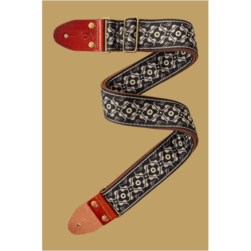 Stagg SWO-30TH-GREY, tkaný nylonový popruh, šedý