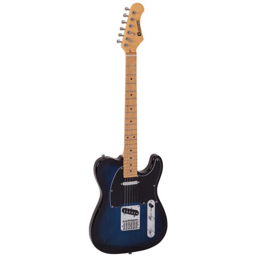 Dimavery TL-401, elektrická kytara, blueburst